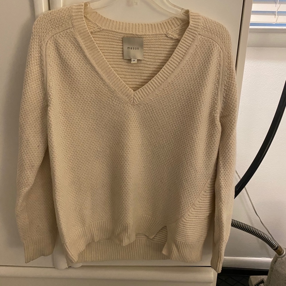 V-neck sweater